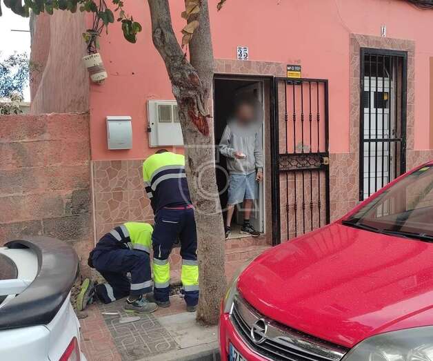 Operarios del servicio procedieron hoy al corte de agua/TA.